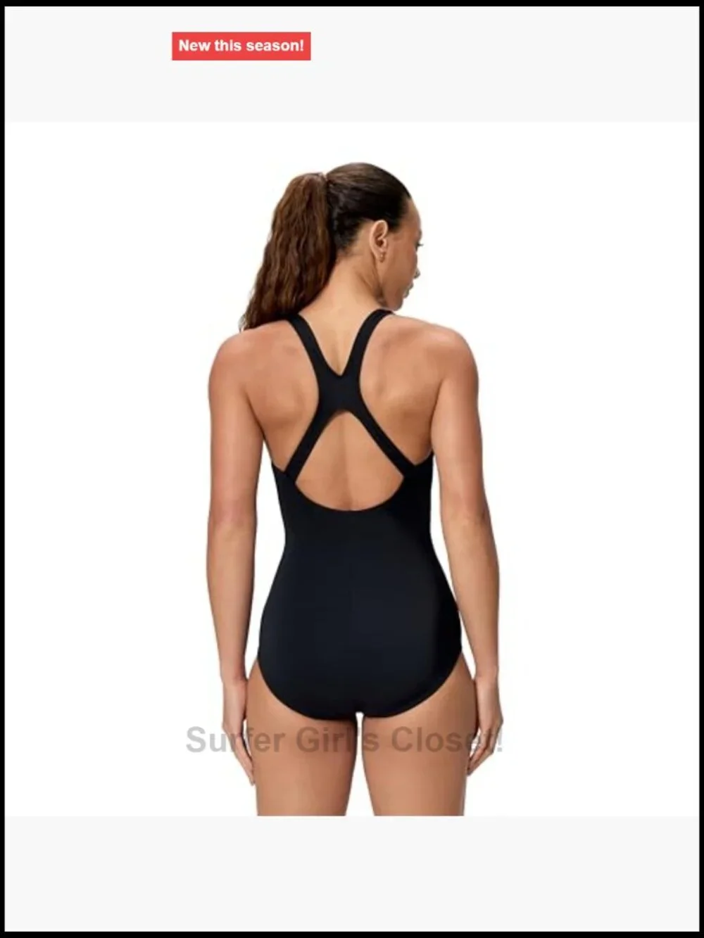 Speedo Women's Powerflex Ultraback One Piece Swimsuit, Athletic Swimsuit